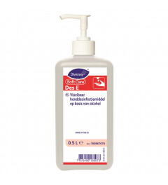 Diversey Soft Care Des E pompfles, doos 10x500ml
