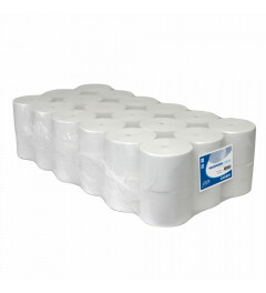 Toiletpapier Compactrol Wit Coreless 1lgs 1400vel,pak 36 rol