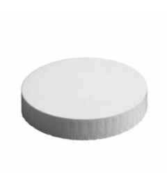 Glasscover 90mm Wit, doos 1000st