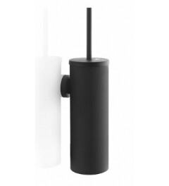 BlackSatino Toiletborstelgarnituur zwart
